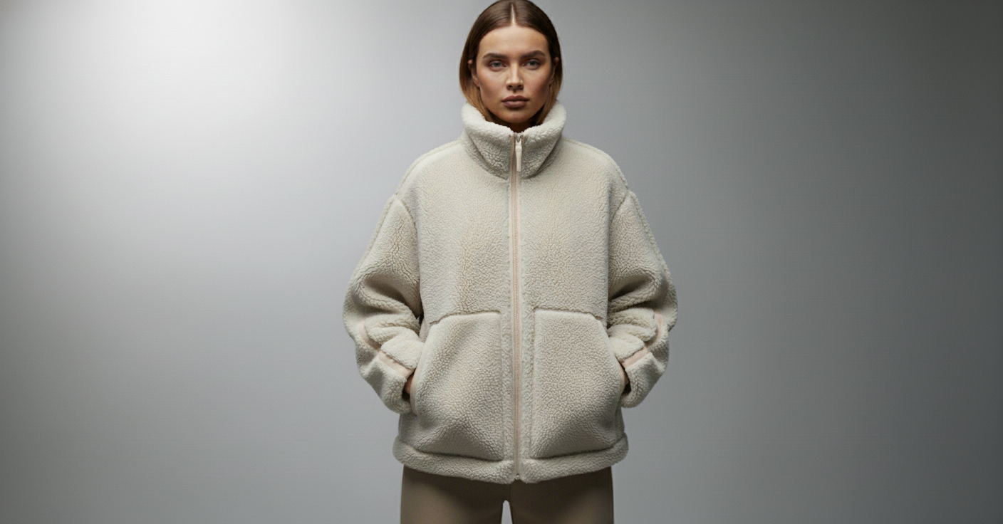 ABRIGO SUAVE DE CUELLO ALTO