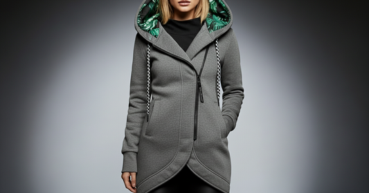 CÁRDIGAN DE INVIERNO CON CAPUCHA