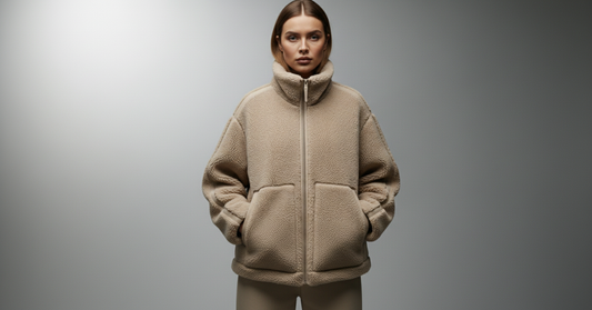 ABRIGO SUAVE DE CUELLO ALTO