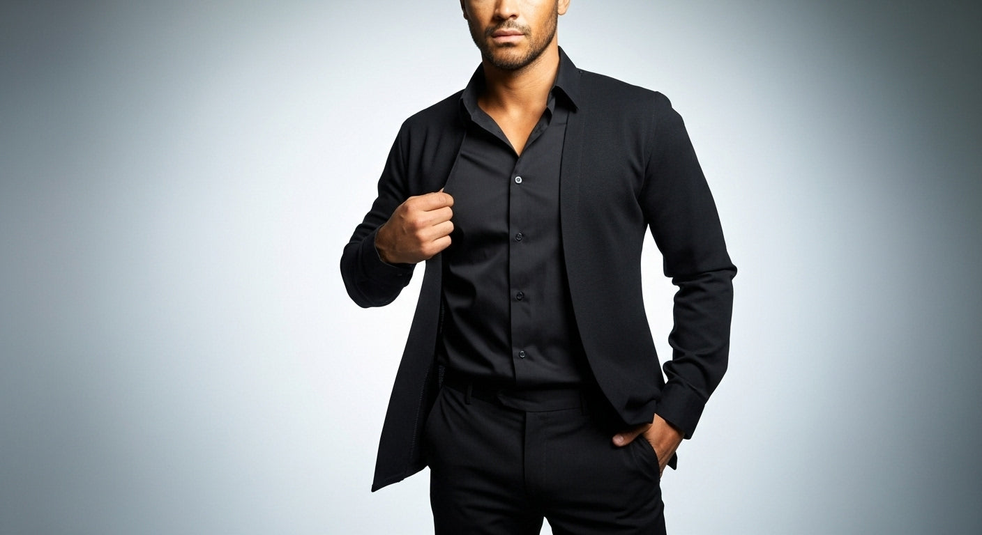 CAMISA CON DISEÑO EN CAPAS