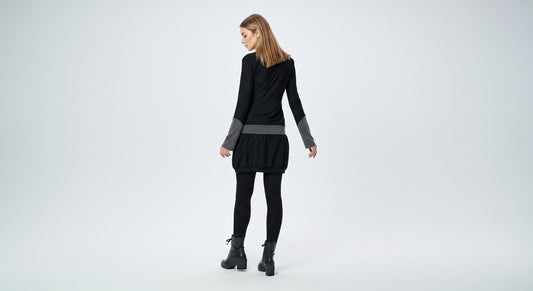 VESTIDO DE INVIERNO DE CUELLO ALTO